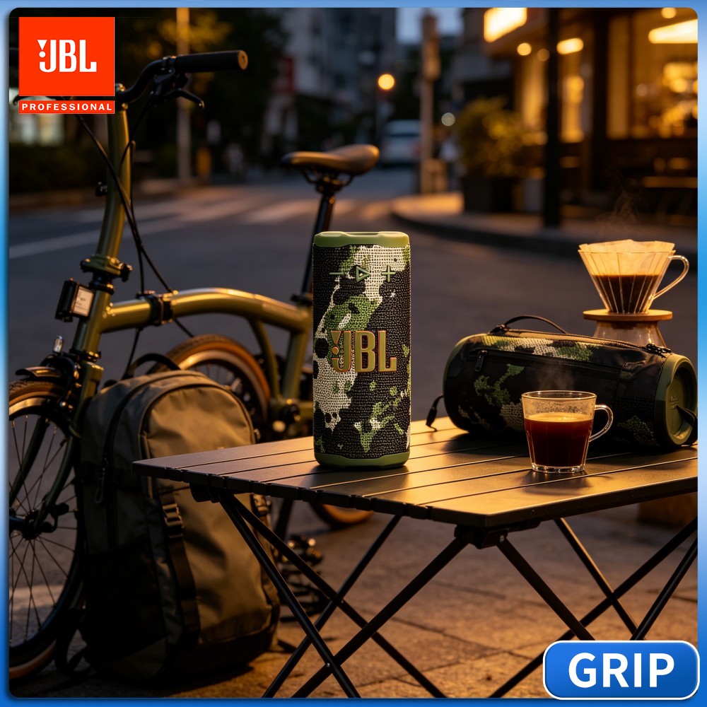 Portable Bluetooth Speaker Waterproof Ipx7 - Cabin Coastal JBL GRIP IPX7 Su
