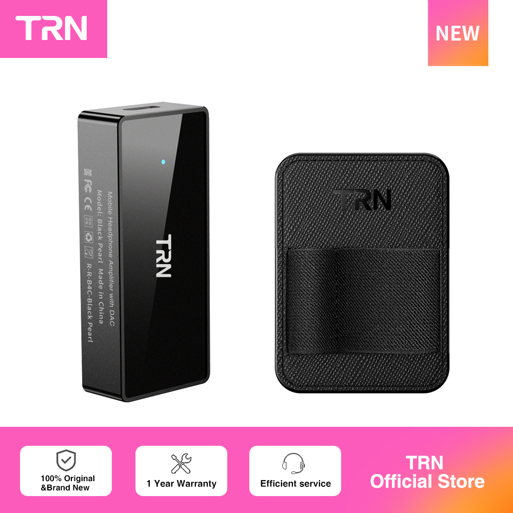 Planar Magnetic Iem Earphones - TRN Sürpriz Hediye Çantası: Black Pearl,