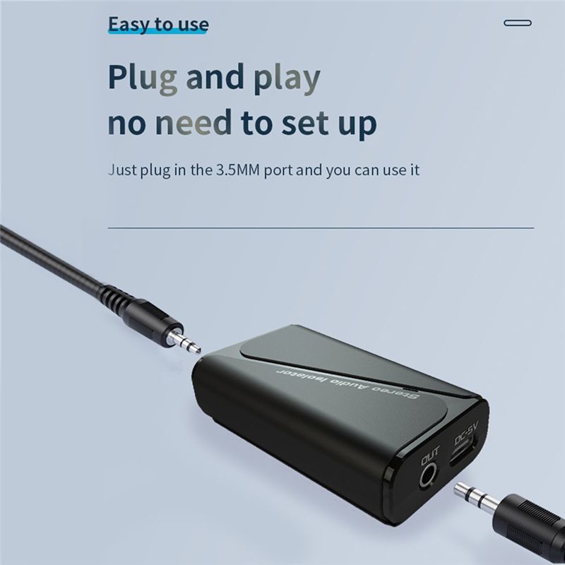 Speakers - Y47A Bluetooth 5.4 Ses Alıcısı 3.5mm