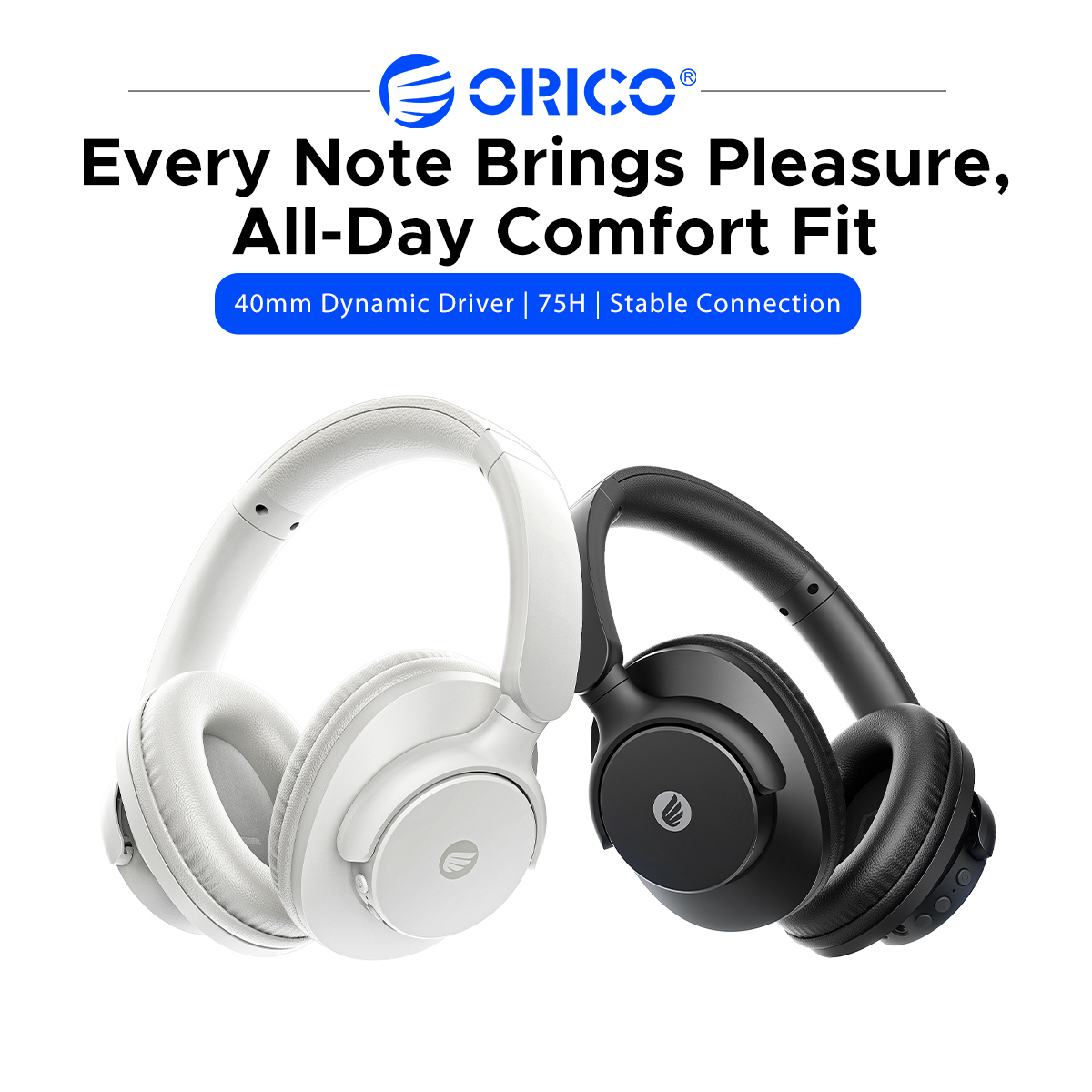 Anc Wireless Over Ear Headphones - ORICO Kablosuz Kulak Üstü Bluetooth Kulaklık