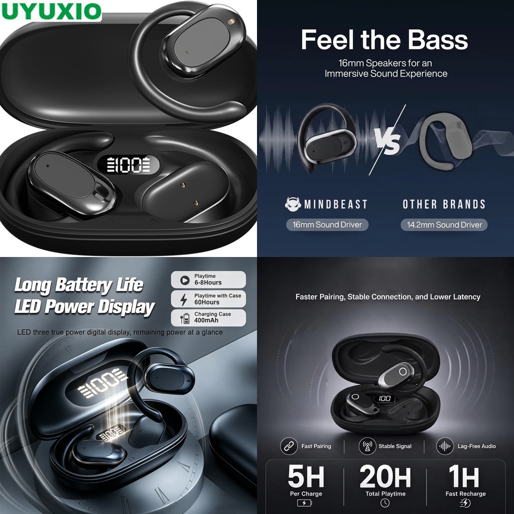 Açık Kulaklık ve 90 Derece Kab - Bone Conduction Running Headphones incelemesi ve fiyatı