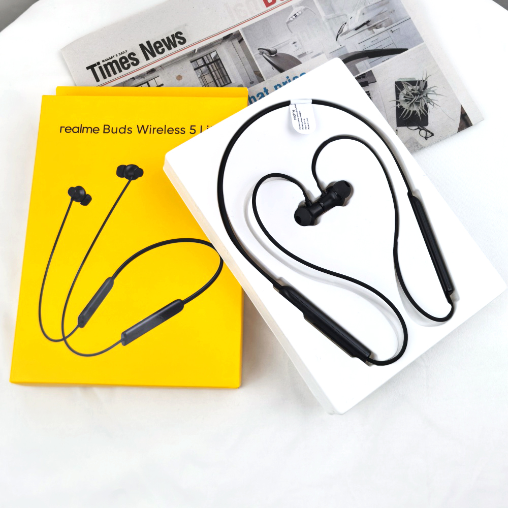 Realme Buds Wireless 5 Lite Ku - Magnetic Neckband Sports Earphones incelemesi ve fiyatı