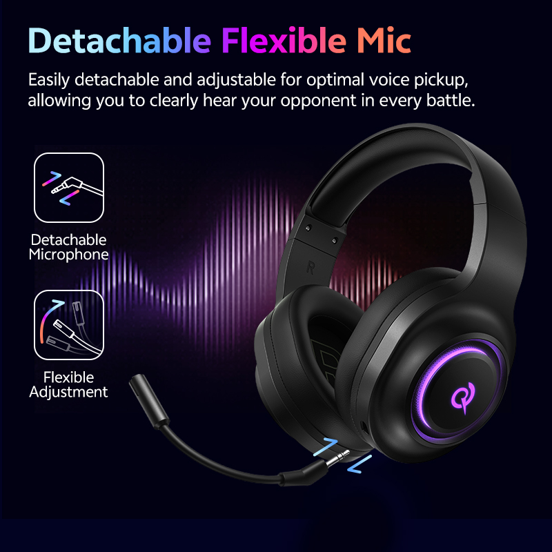 QCY Heroad V200 Oyuncu Kulaklı - Anc Wireless Over Ear Headphones incelemesi ve fiyatı