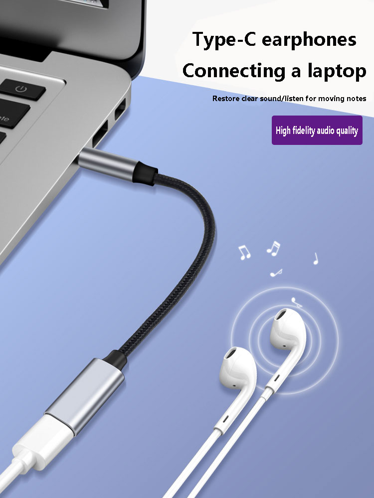 3.5mm Erkek Tip-C Aux Ses Adap - Type C Wired Earphones With Mic incelemesi ve fiyatı